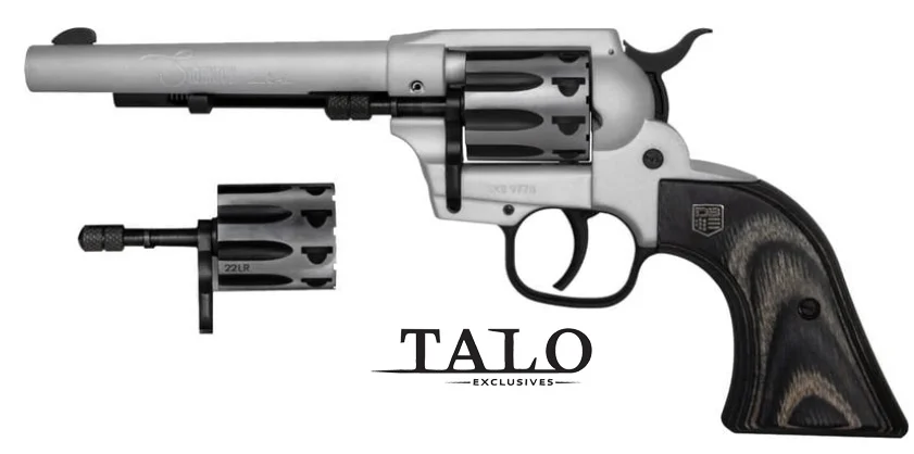 DB SIDEKICK .22 LR/22M 5.5" Slvr/Blk 9rd TALO