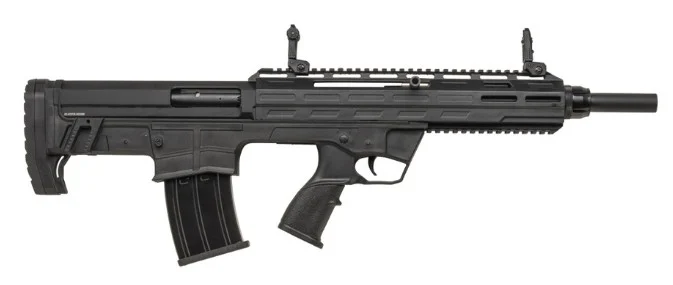 TBP 12 12Ga 18.5"3 F/U Sights Blk/Syn 5rd