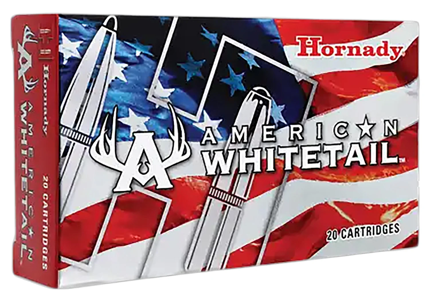 HORNADY 80534 American Whitetail 270win 140gr Interlock Spire Point 20 Per Box/10 Case