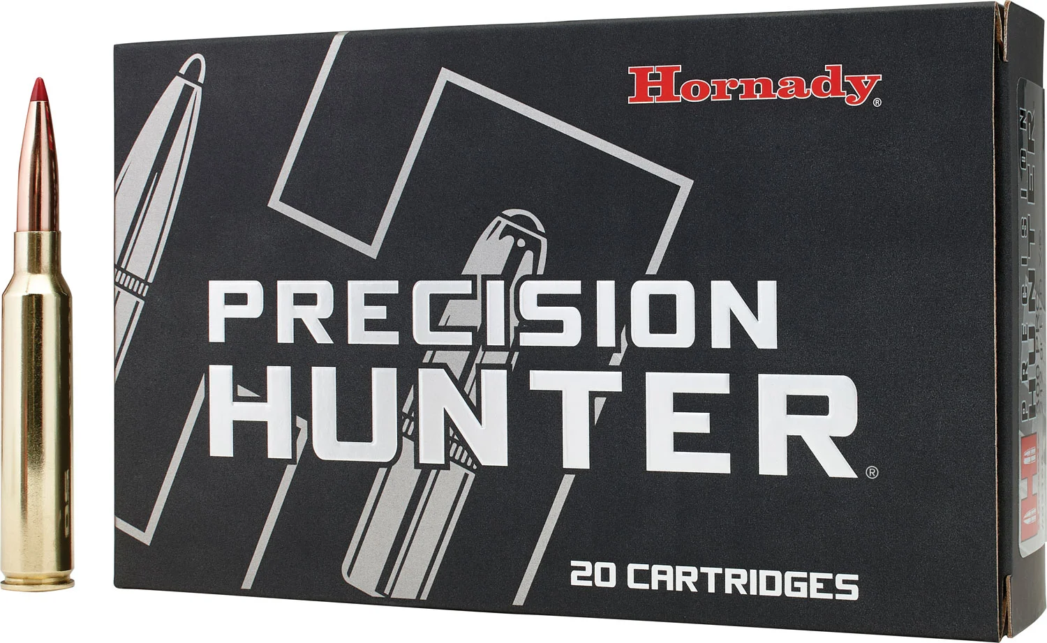 HORNADY 82166 Precision Hunter 300prc 212gr Extremely Low Drag Expanding 20 Per Box/10 Case