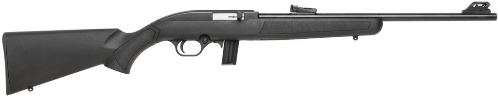 Mossberg 37071 702 Plinkster Bantam Youth 22 LR 10+1 18" Blued Steel Barrel, Blued 3/8" Dovetail Receiver, Black Fixed Synthetic Stock, Right Hand