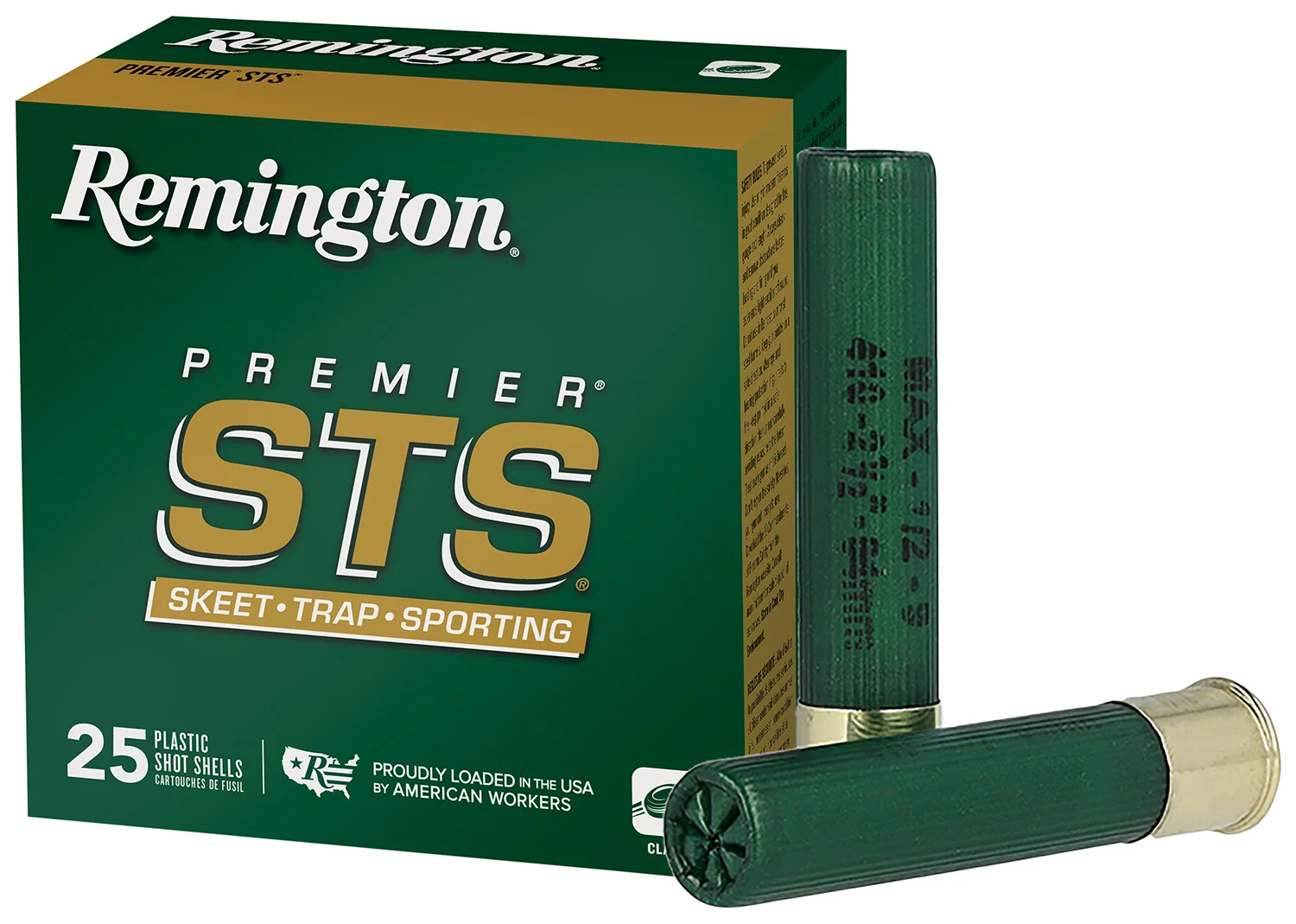 REMINGTON Ammunition 20750 Premier Sts 410 Gauge 2.50" 1/2 Oz 9 Shot 25 Per Box/ 10 Cs