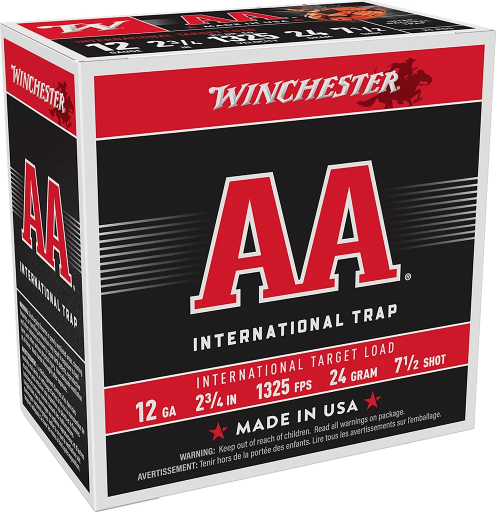 Winchester Ammo AANL127 AA International Target 12Gauge 2.75" 7.5Shot 25 Per Box/10 Case