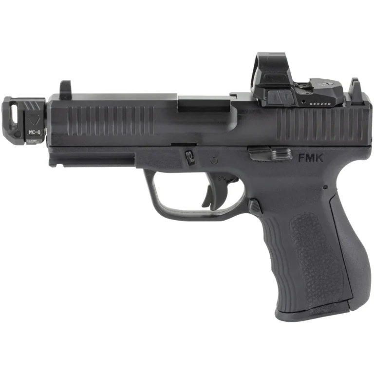 FMK G3 Strike Threaded Barrel Pistol 9mm 4.5 in BLK w/Comp, Red Dot, Sup Sight 14/17rd