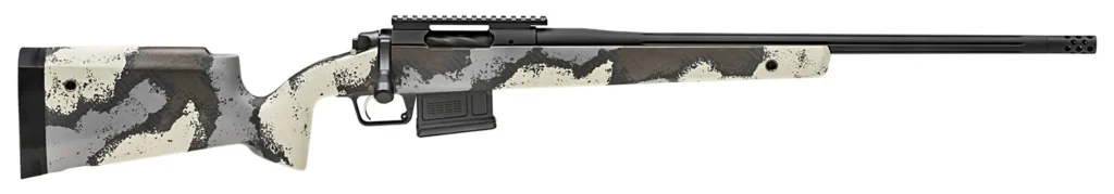 Springfield Armory BAW92265CMD Model 2020 WayPoint  6.5 Creedmoor 5+1 Cap 22" Desert Verde Cerakote Rec/Barrel Ridgeline Camo Carbon Fiber Hybrid Profile with M-LOK Stock Right Hand (Full Size)