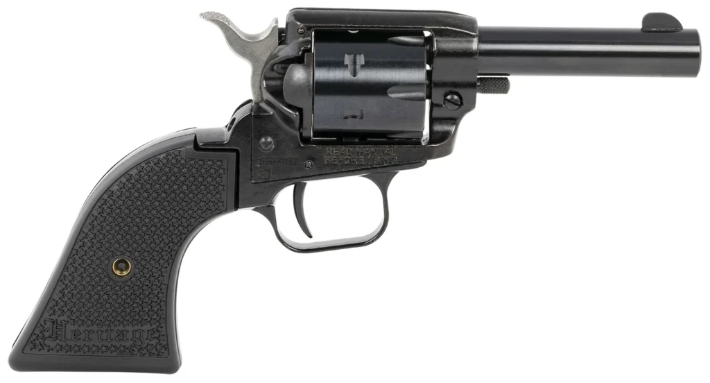 Heritage Mfg BK22B3 Barkeep  22 LR 6 Shot, 3" Black Oxide Steel Barrel, Black Oxide Zinc Alloy Frame, Black Oxide Cylinder, Black Laminate Grip, Manual Safety, Exposed Hammer
