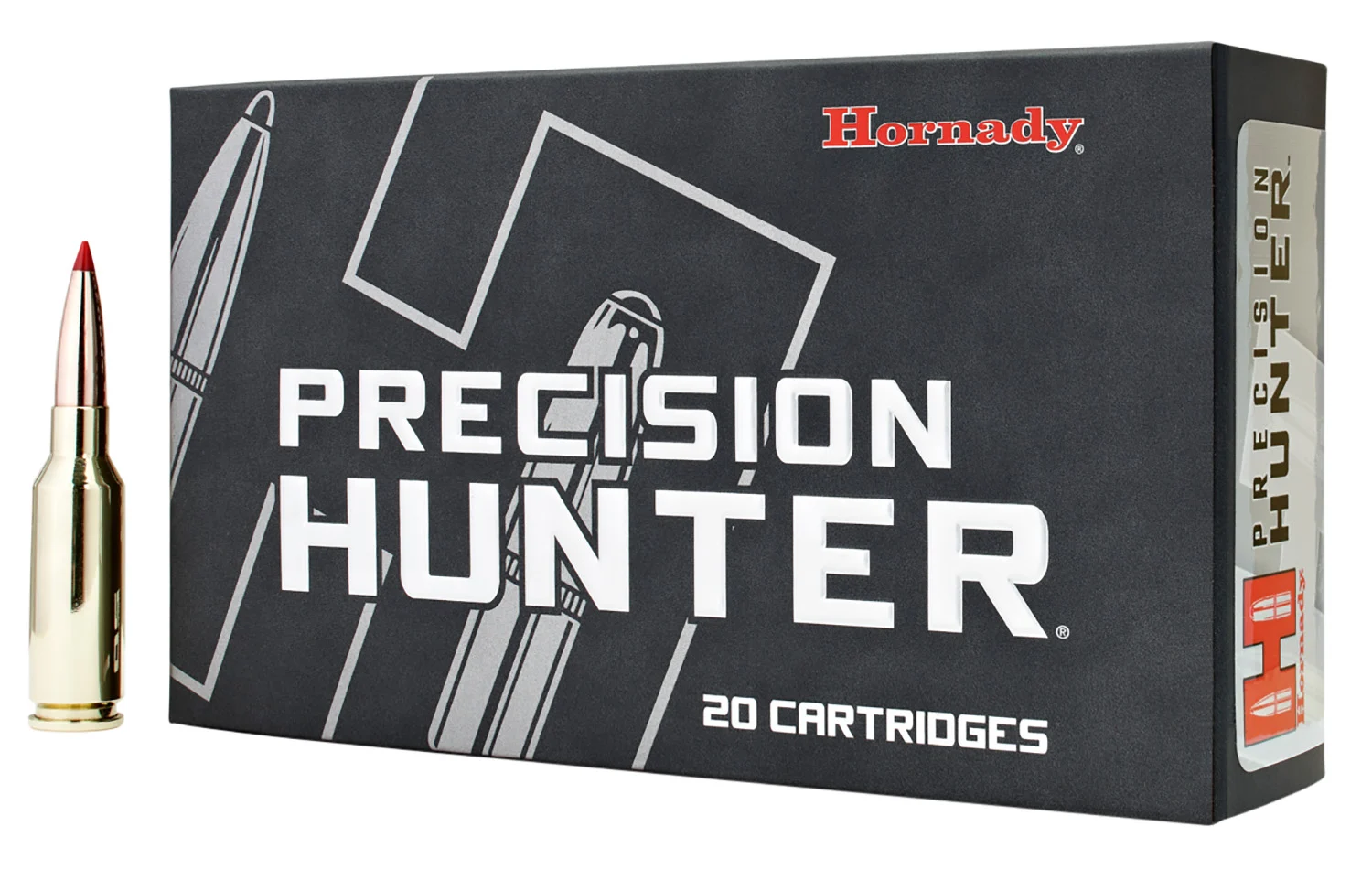 HORNADY 81602 Precision Hunter 6mmarc 103gr Extremely Low Drag Expanding 20 Per Box/10 Case