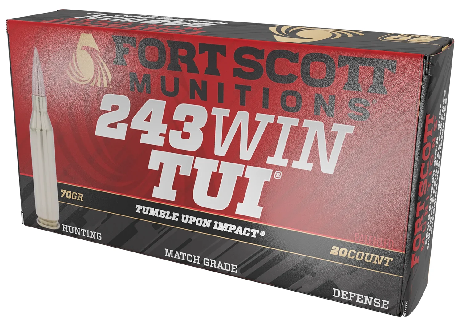 Fort-Scott .243 Winchester 70gr Brass – 20rd