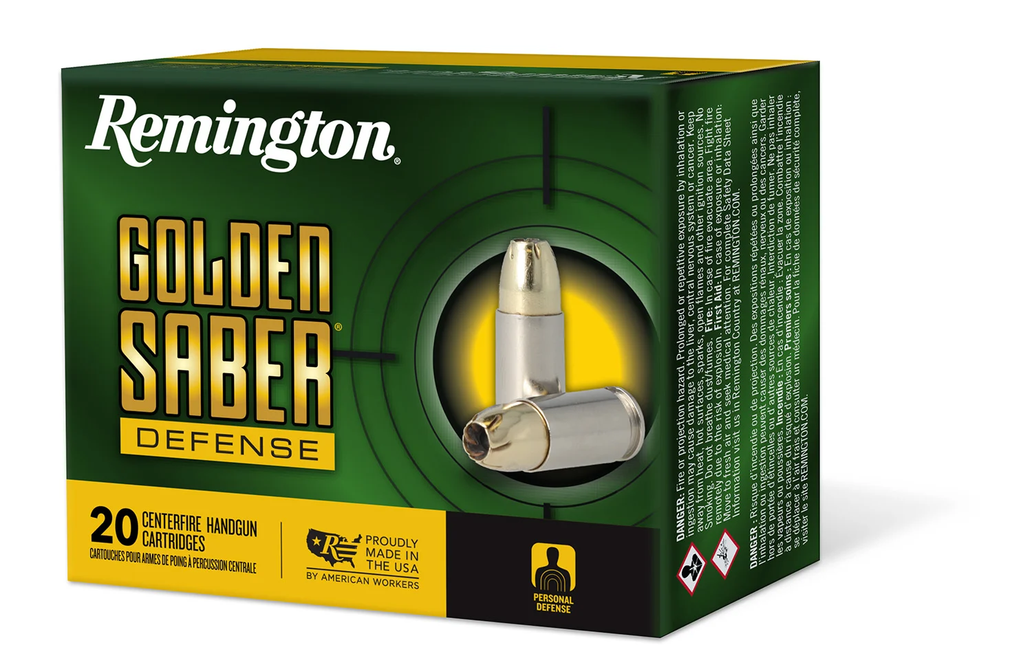 Remington .357 Magnum 125gr Brass – 20rd