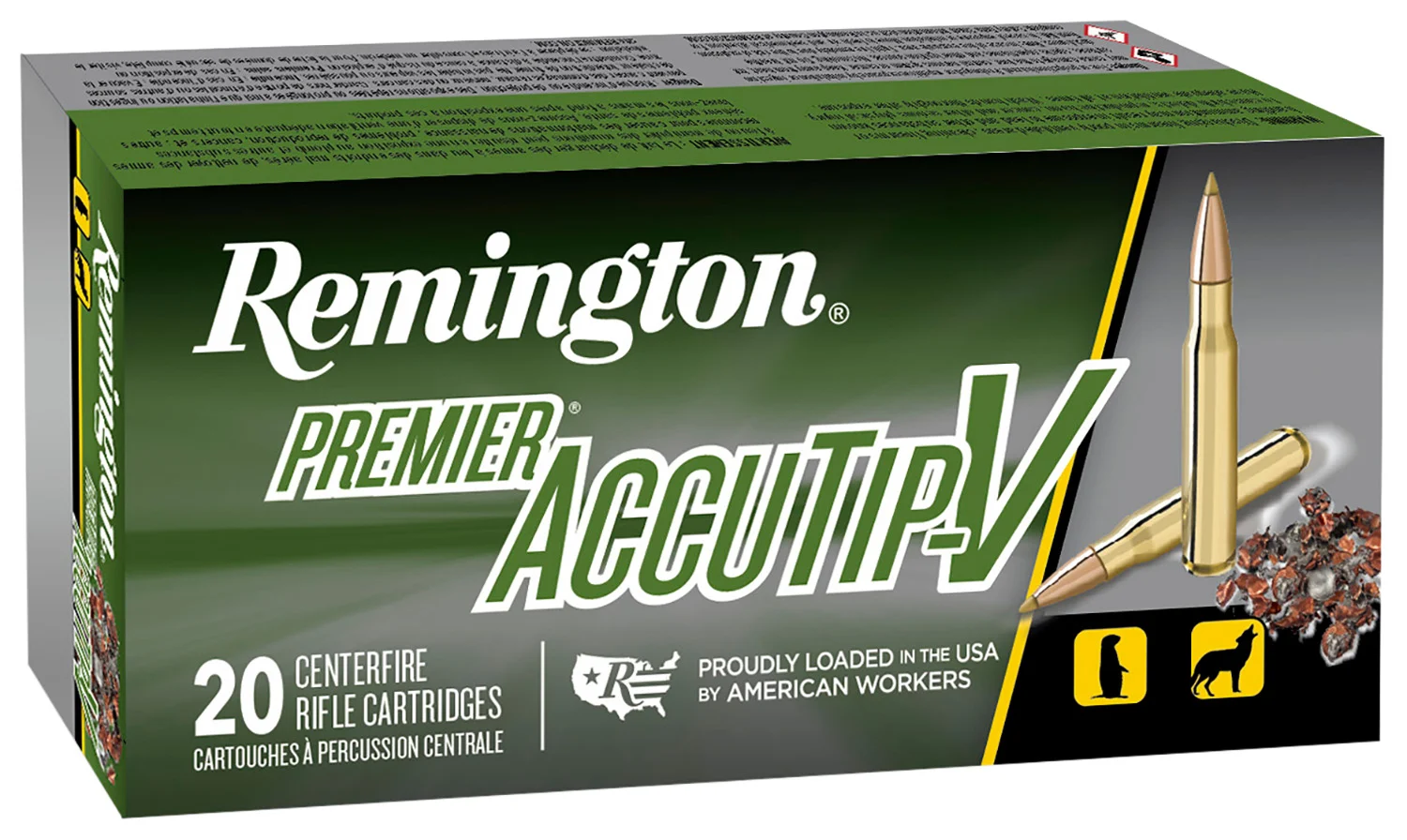 Remington .224 Valkyrie 60gr Brass – 20rd