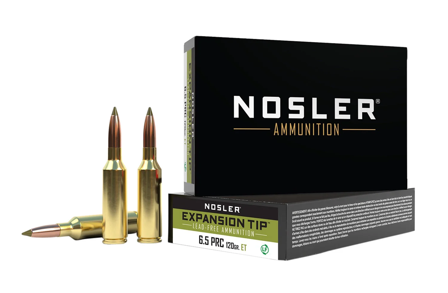 Nosler 6.5 PRC 120gr Brass – 20rd