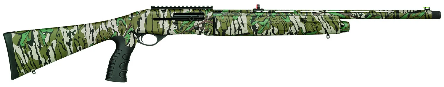 MOSSBERG 75799 Sa-20 Tactical Turkey 20 Gauge Semi-auto 3" 4+1 22" Mossy Oak Greenleaf Vent Rib Barrel, Picatinny Rail Receiver, Mossy Oak Greenleaf Mossy Oak Greenleaf Synthetic Stock, Right Hand