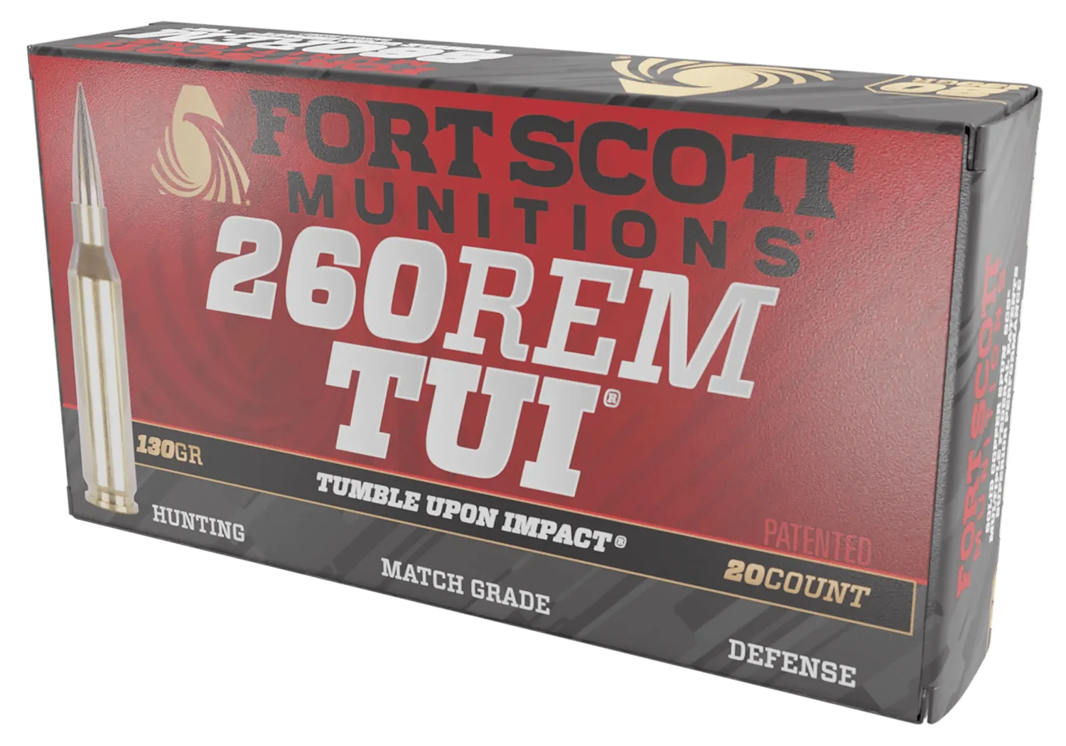 Fort-Scott .260 Remington 130gr Brass – 20rd