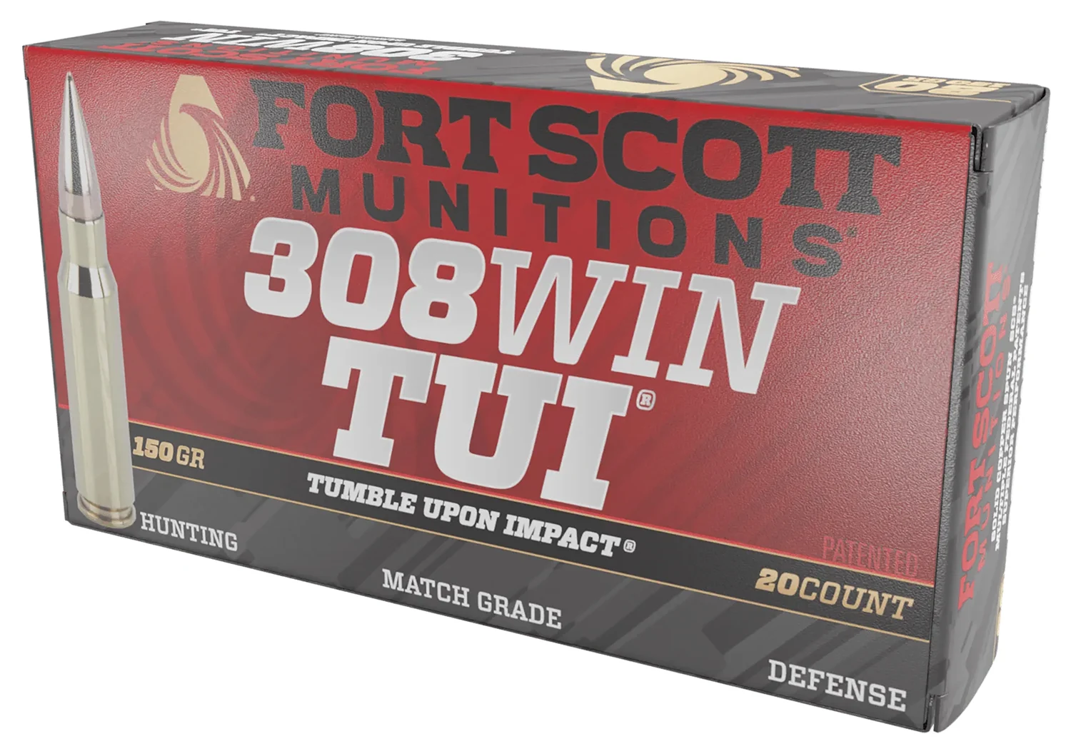 Fort-Scott .308 Winchester 150gr Brass – 20rd