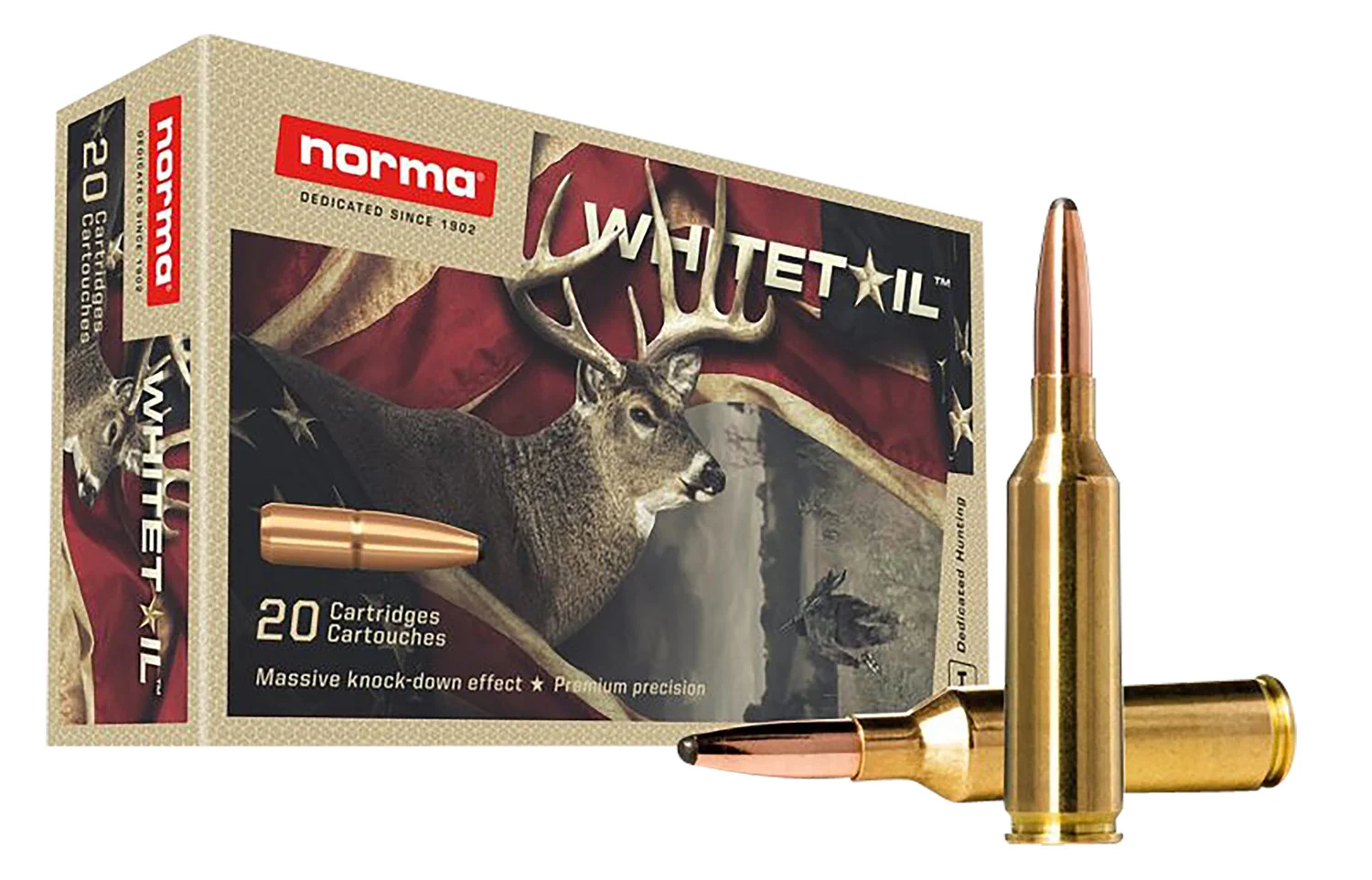 Norma 6.5 PRC 140gr Brass – 20rd