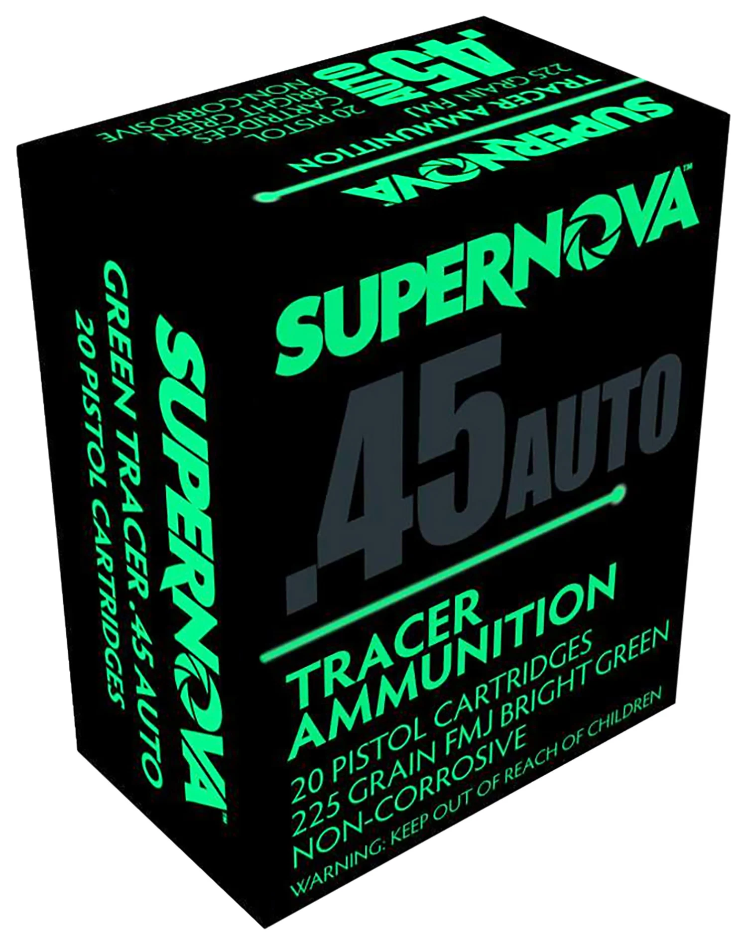 .45 ACP 225gr Brass – 20rd