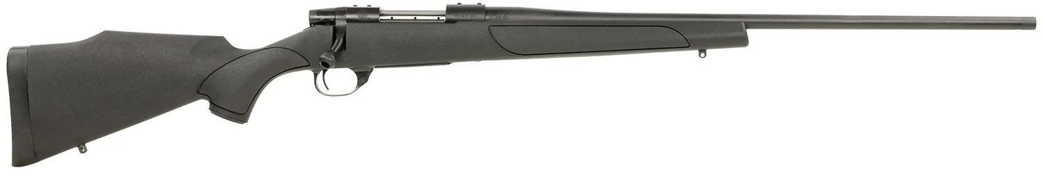 WEATHERBY Vtx653wr6t Vanguard Obsidian Full Size 6.5-300 Wthby Mag 3+1 26" Blued #2 Contour Threaded Barrel, Blued Drilled & Tapped Steel Receiver, Black Monte Carlo Synthetic Stock