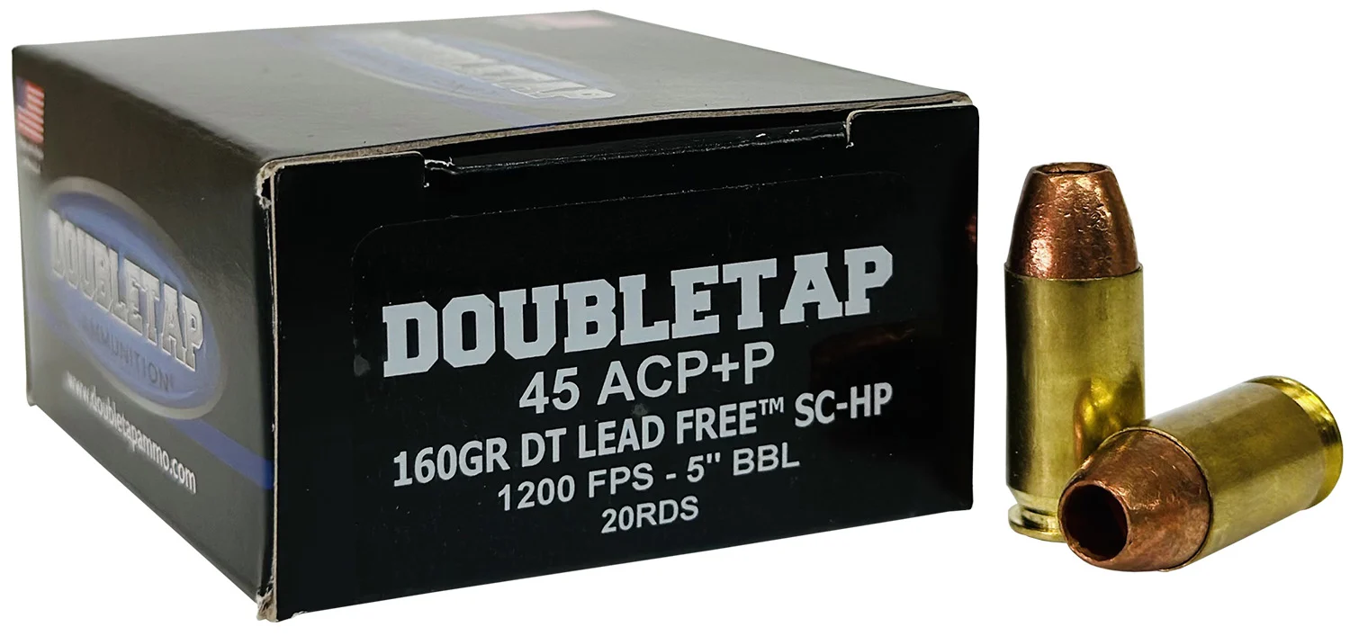 doubletap .45 ACP 160gr – 20rd