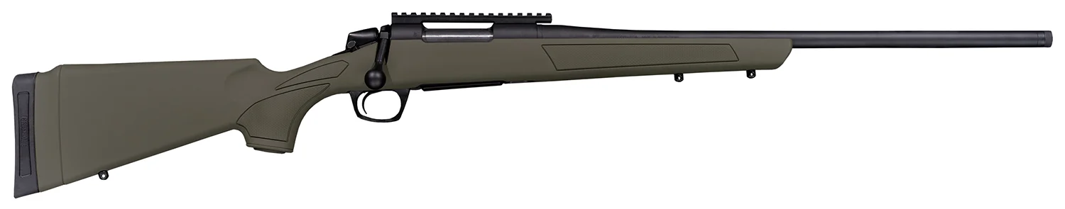 CVA CR3903G Cascade 308 Win 4+1 22" Black Cerakote Steel Threaded Barrel, Black Cerakote Receiver, OD Green Synthetic Stock