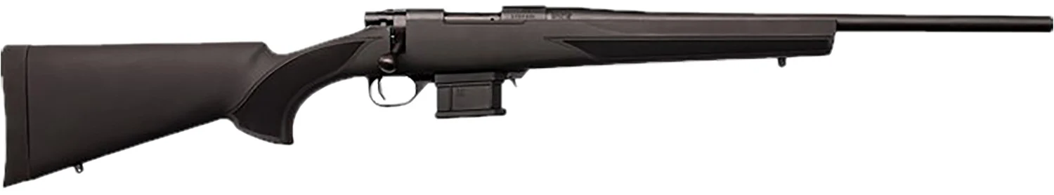 HOWA Hma22arcb 1500 Mini Action 22 Arc 5+1 22" Blued Threaded Barrel, Blued Stainless Steel Drilled & Tapped Receiver, Black Fixed Synthetic Stock, Right Hand
