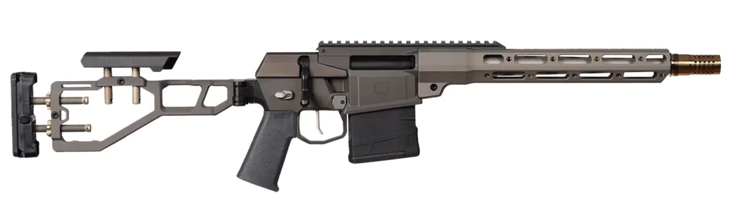 Q LLC FIX8612INSBRBLK The Fix  SBR 8.6 Blackout 12" Tapered Threaded Barrel, Picatinny Rail Receiver,  Adj Folding Stock, Black Polymer Grip