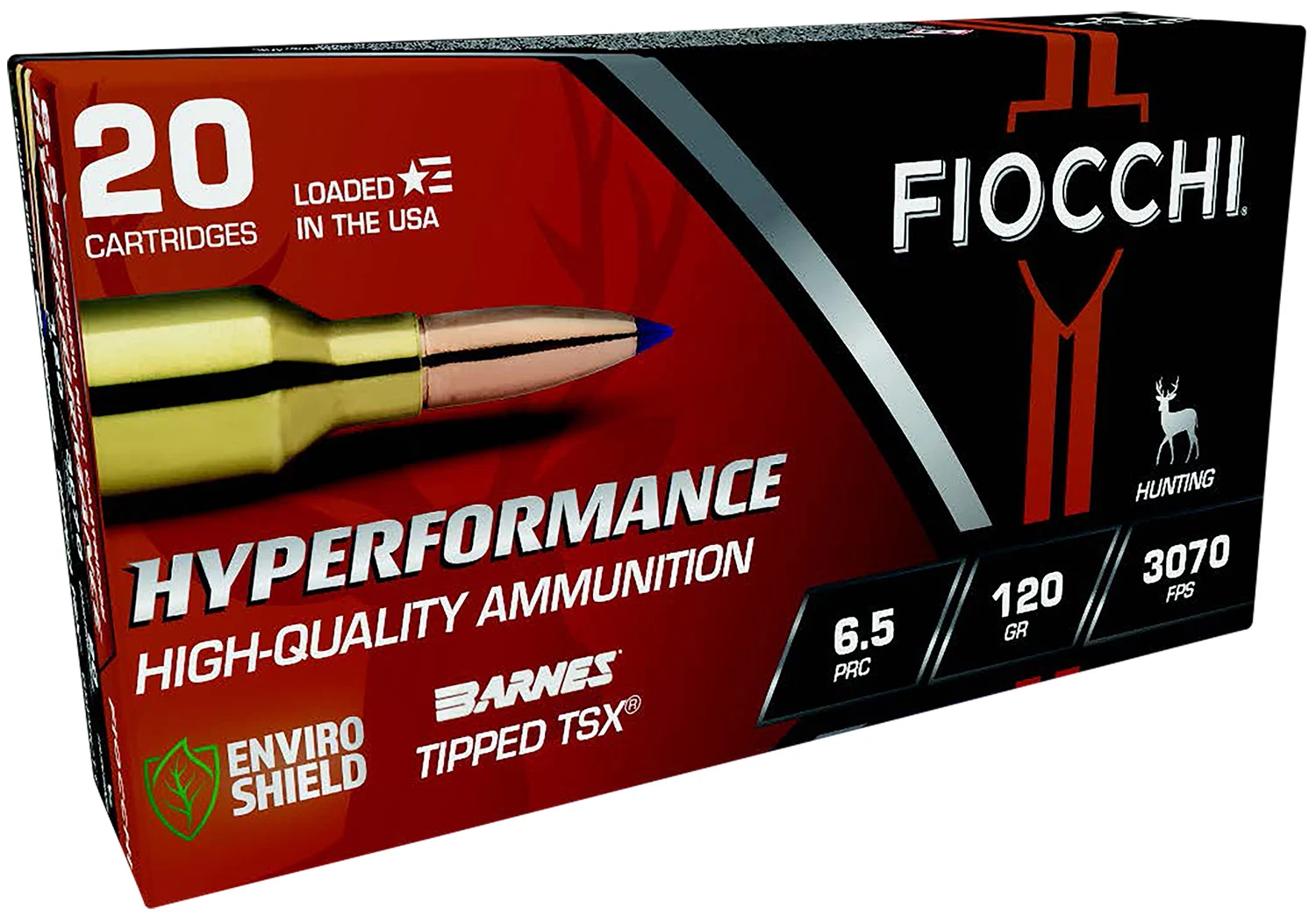 Fiocchi 6.5 PRC 120gr TSX Copper – 20rd