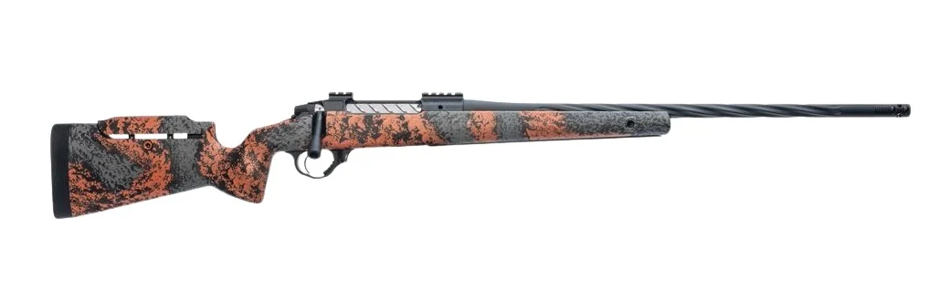 Seekins Precision 0011710265-F Havak PH3 7mm PRC 22" Black Fluted Threaded Barrel, Black Picatinny Rail Steel Receiver, Adj Cheek Riser Urban Shadow Synthetic Stock