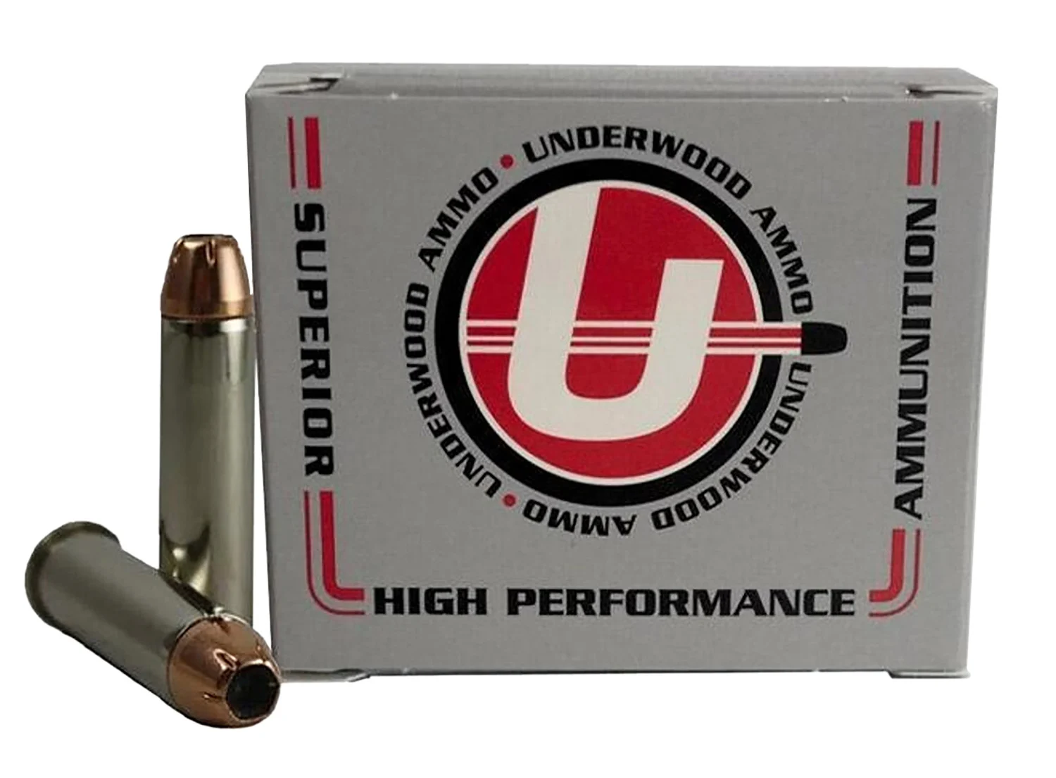 Underwood .357 Magnum 125gr XTP Nickel-Plated Brass – 20rd