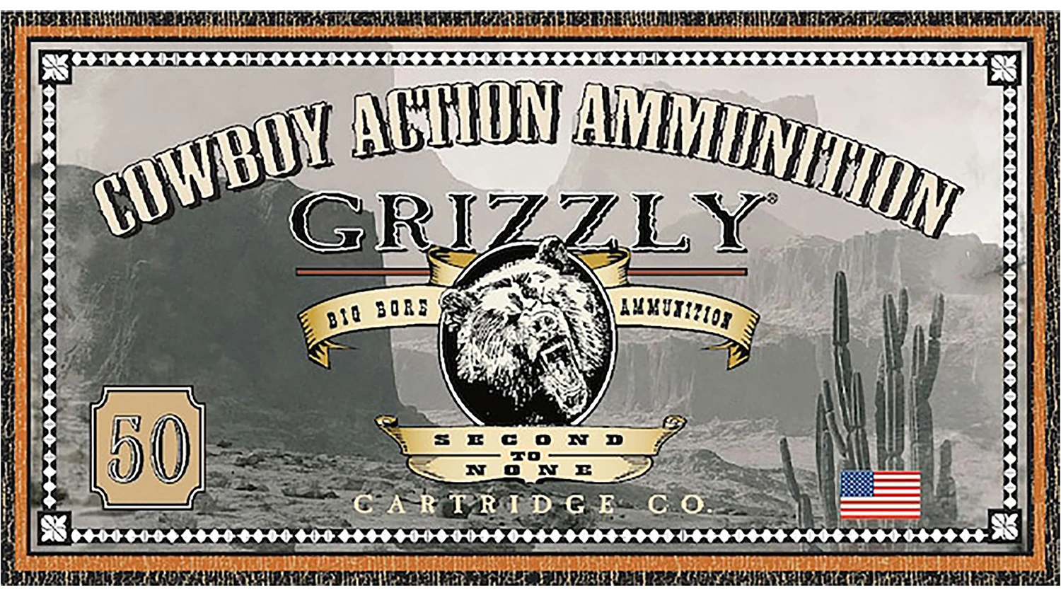 Grizzly-Ammo .44-40 Winchester 200gr – 50rd