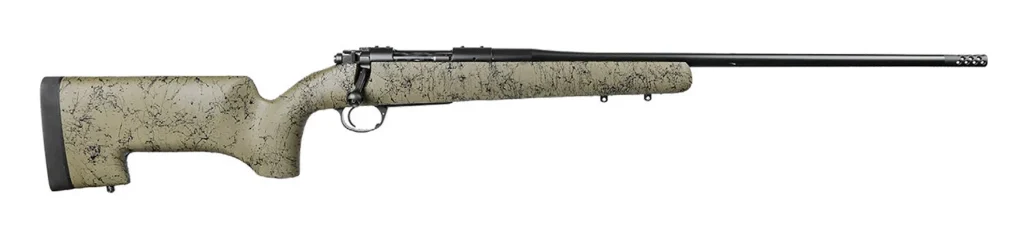 Kimber Mfg, Inc 3000921 Mountain Acsent Peak 30-06 Springfield 4+1 24" Match Grade Threaded Barrel, Aluminum Receiver, Fixed Aluminum/Carbon Fiber Stock