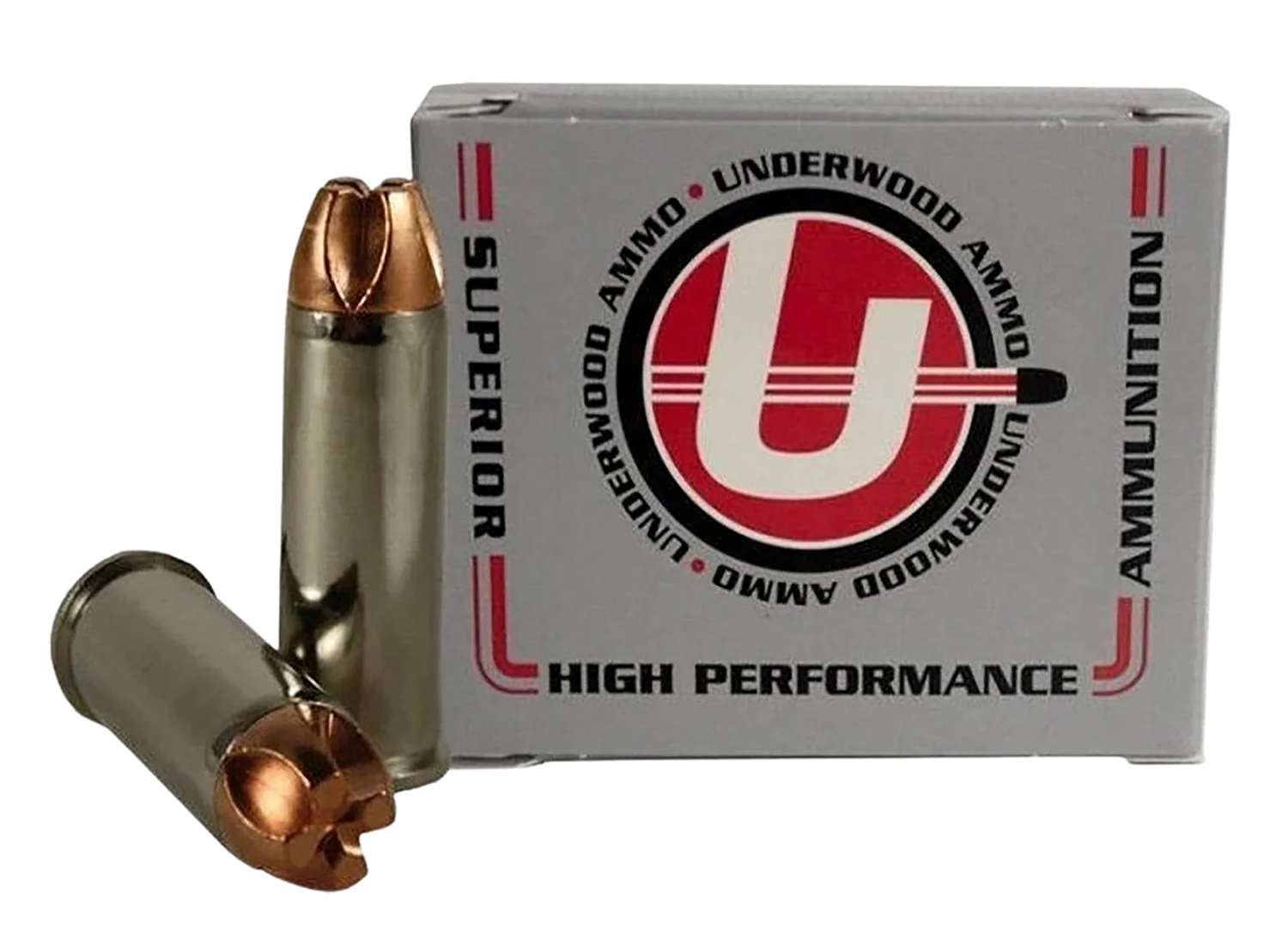 Underwood .44 Magnum 220gr Nickel-Plated Brass – 20rd