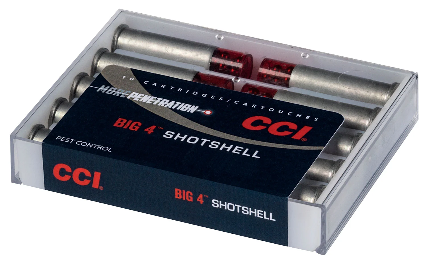 CCI 3714cc Big 4 Shotshell 38special/357mag 84gr #4shot 10 Per Box/20 Case