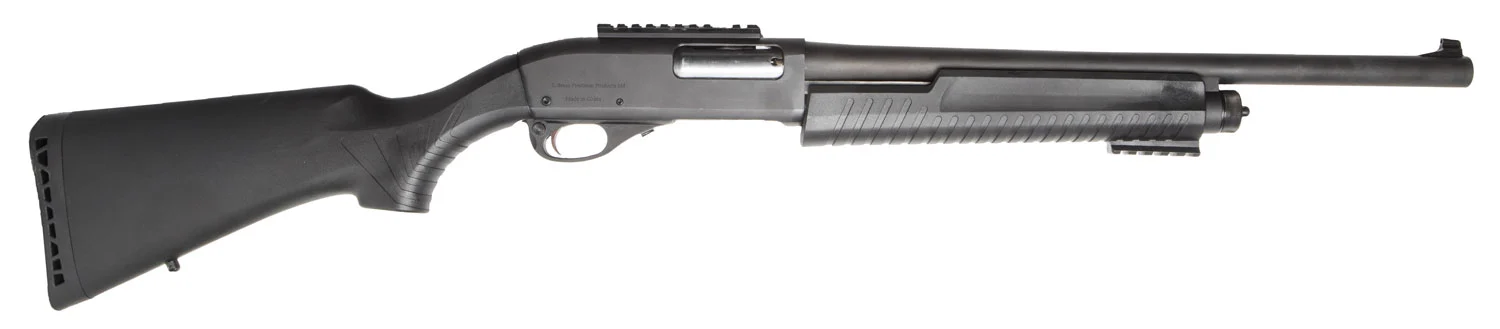 ATI Atigmb3r Mb3 R 12 Gauge Pump 3" 4+1 18.50" Black Smooth Bore Barrel, Black Stainless Steel Receiver, Black Synthetic Stock, Right Hand