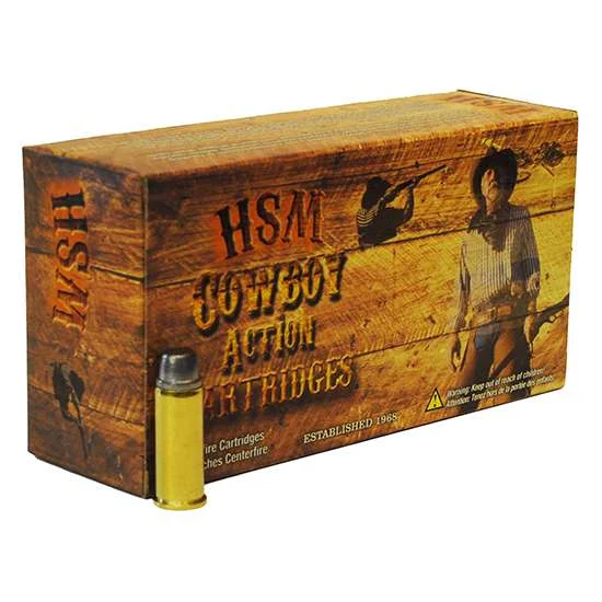 HSM Ammunition 38-40 WIN 180GR Hl Rnfp 50RD Box 10 Boxes Per Case