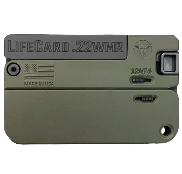 TBZR Lifecard 22WMR Aluminum OD Green