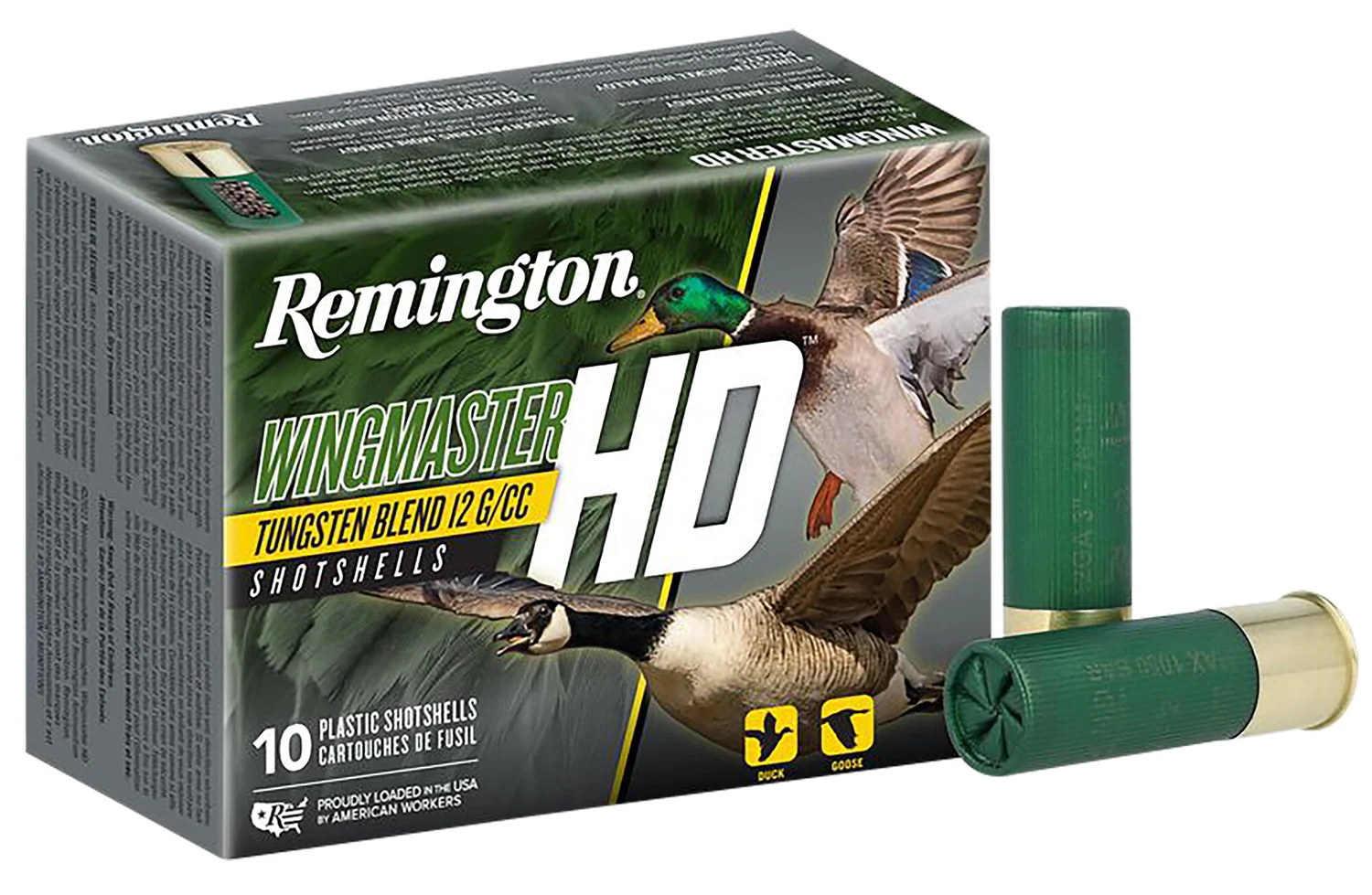 REMINGTON Ammunition 20659 Wingmaster Hd 12gauge 3.50" 1 3/4oz 4shot 10 Per Box/10 Case