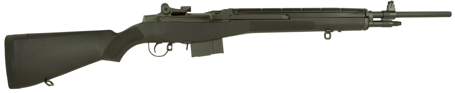 Springfield Armory MA9226NT M1A Loaded *NY Compliant 7.62x51mm NATO 10+1 22" Black Parkerized Medium National Match Barrel, Black Parkerized Steel Receiver, Black Synthetic Fixed Stock