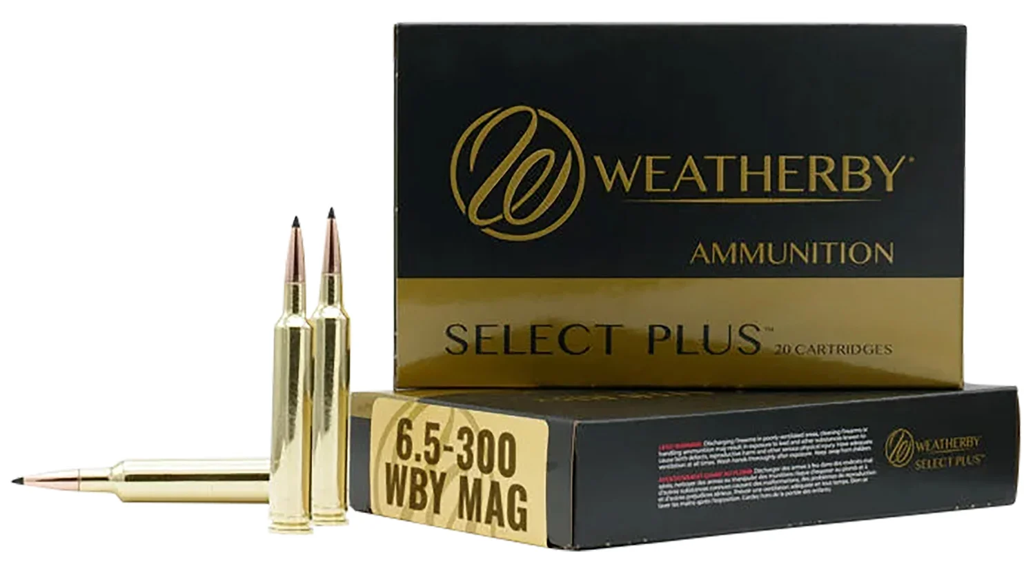 WEATHERBY B653127lrx Select Plus 6.5-300wthbymag 127gr Barnes Lrx Lead Free 20 Per Box/10 Case