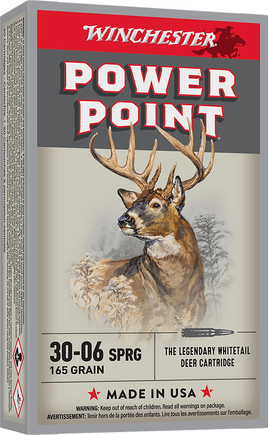 Winchester .30-06 Springfield 165gr Brass – 20rd