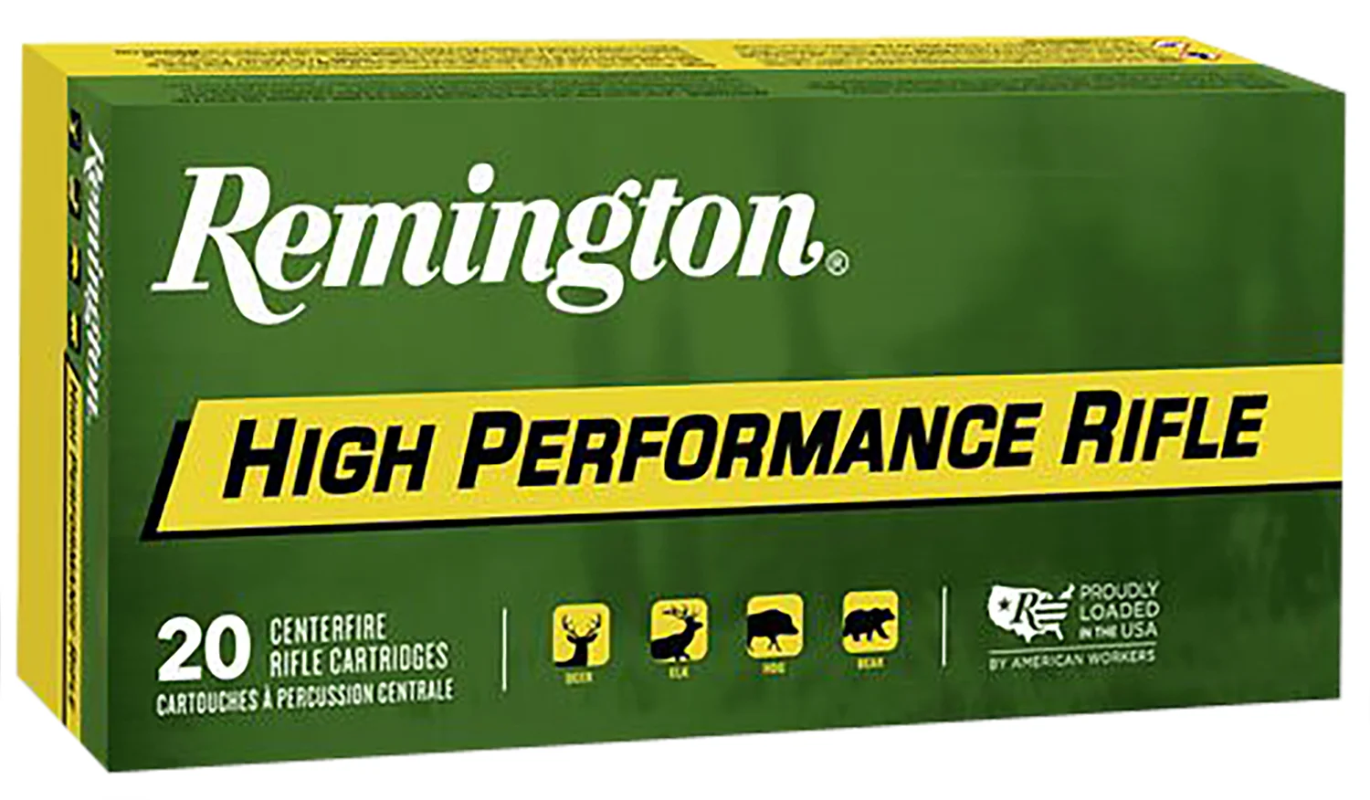 REMINGTON Ammunition 27800 High Performance Rifle 243win 80gr Pointed Soft Point 20 Per Box/10 Case