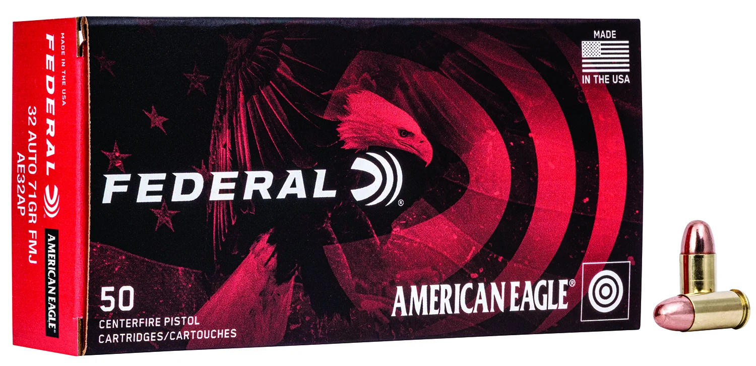 Federal .32 ACP 71gr Brass – 50rd