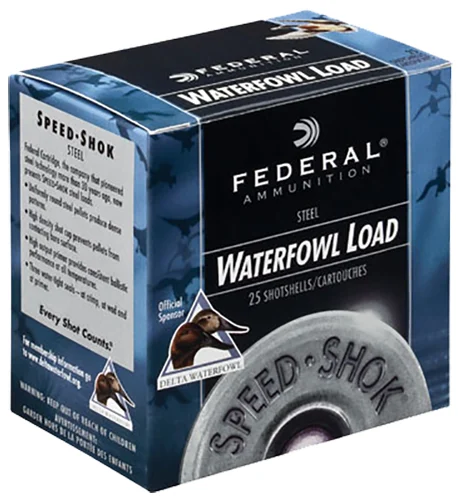 FEDERAL Wf2084 Speed-shok 20gauge 2.75" 3/4oz 4shot 25 Per Box/10 Case