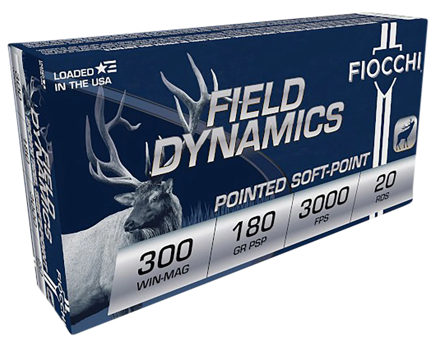 Fiocchi .300 Win Mag 180gr Brass – 20rd