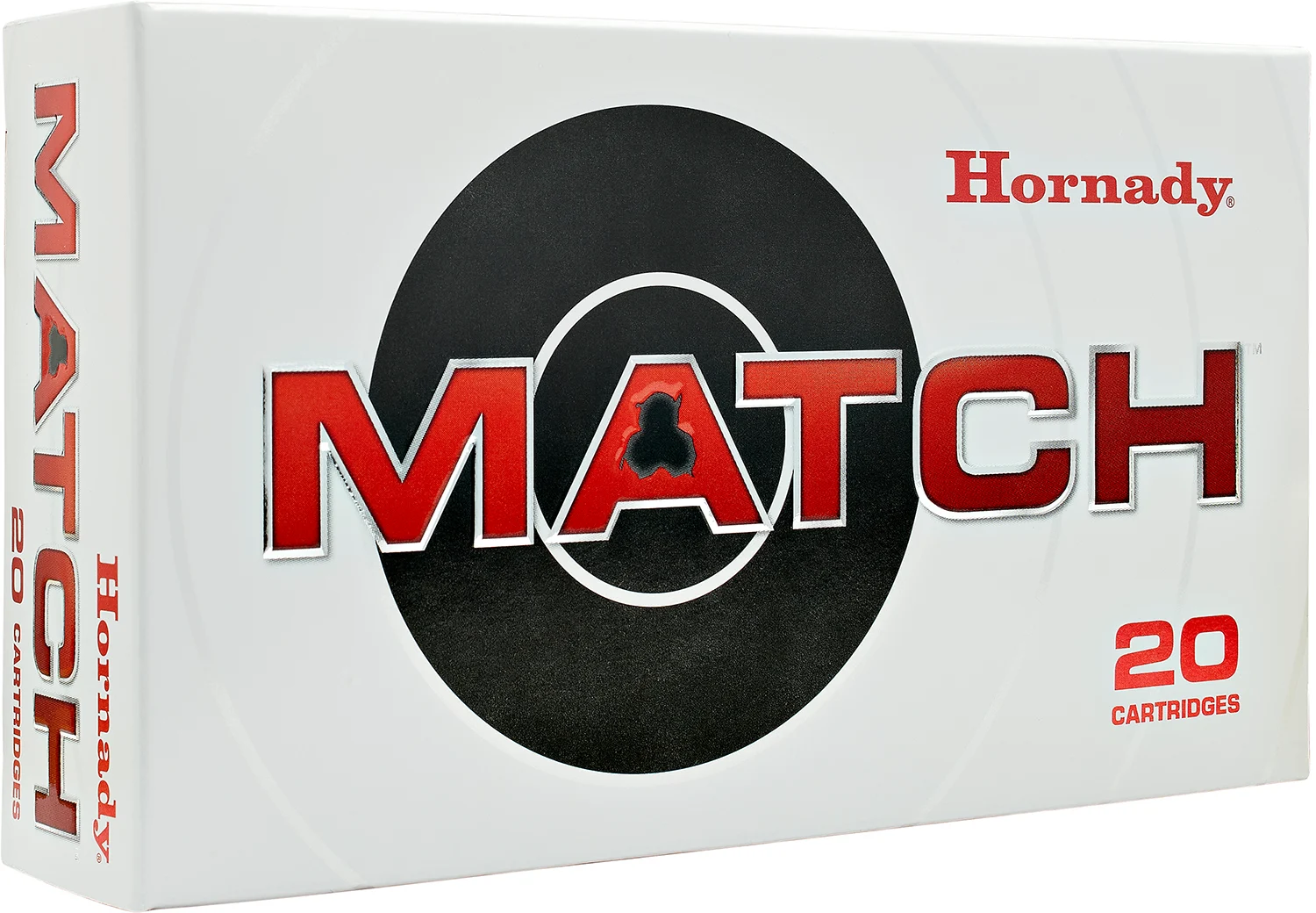 HORNADY 82298 Match 8mm Mauser 196gr Boat Tail Hollow Point 20 Per Box/10 Cs