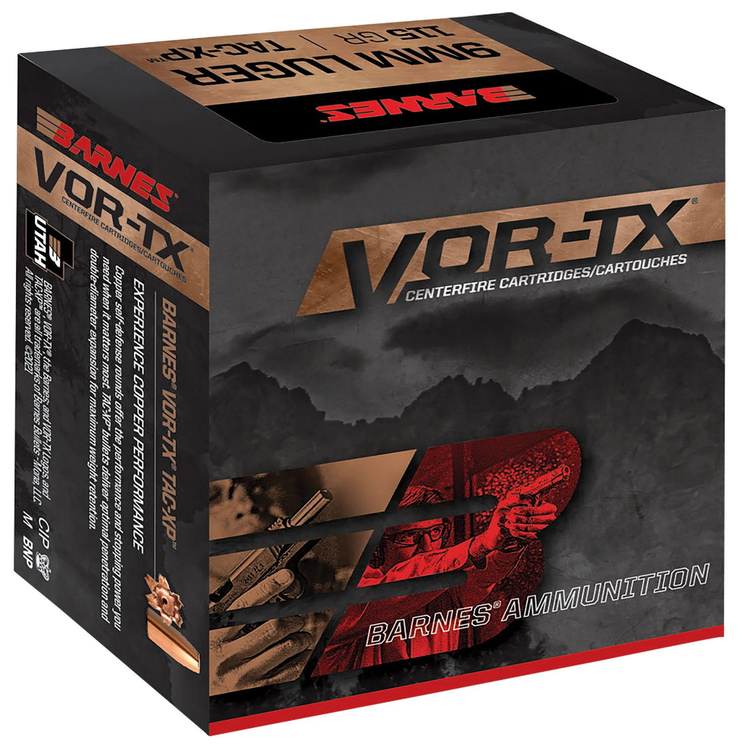 BARNES Bullets 22037 Vor-tx Handgun 41rem Mag 180gr BARNES 20 Per Box/10 Case