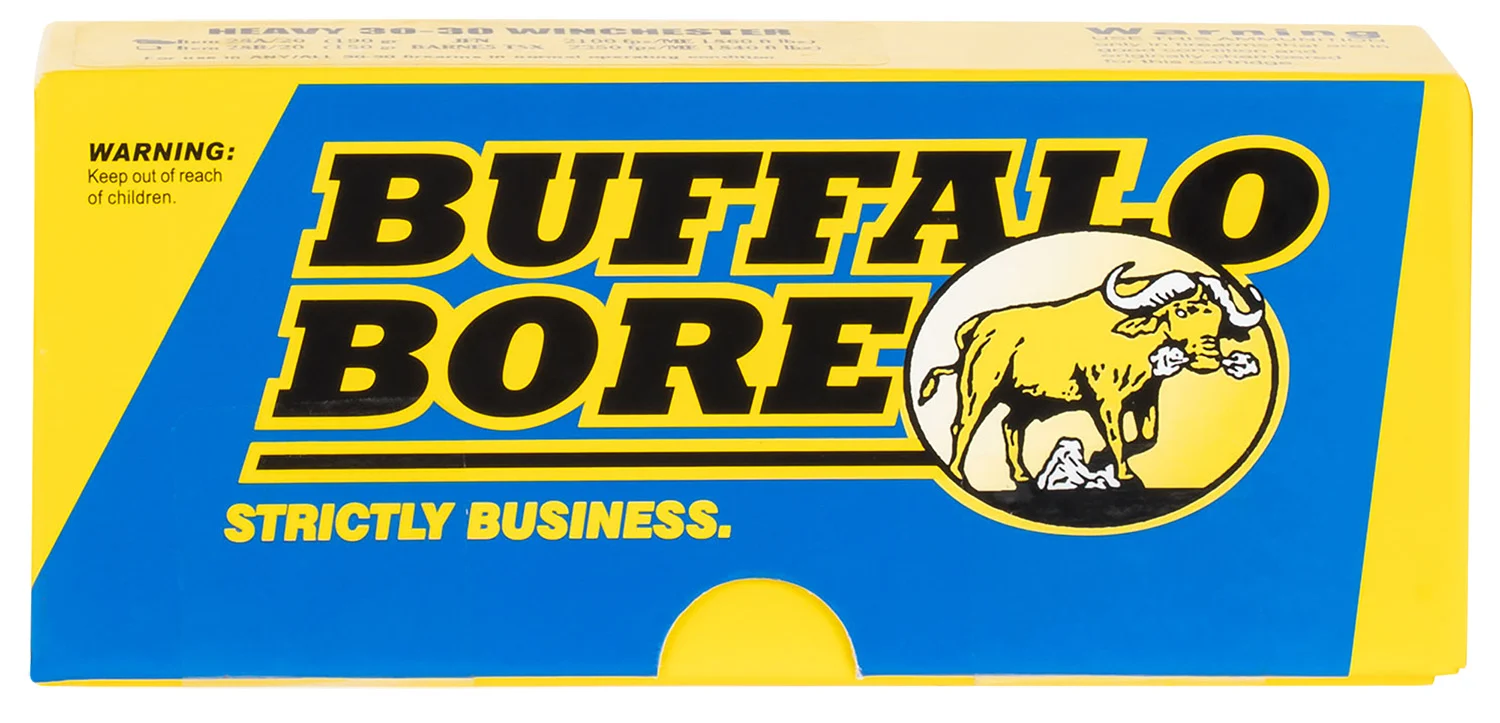 Buffalo-Bore .38 Special 125gr Brass – 20rd