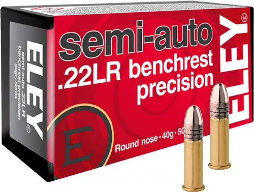 Eley .22 LR 40gr LEAD SOLID – 50rd
