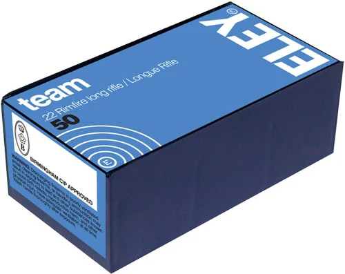 Eley .22 LR 40gr LEAD SOLID – 50rd