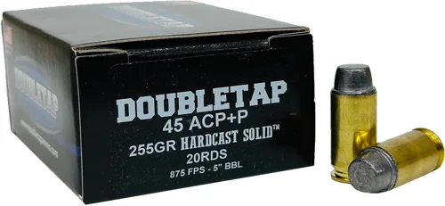 doubletap .45 ACP 255gr SWC – 20rd
