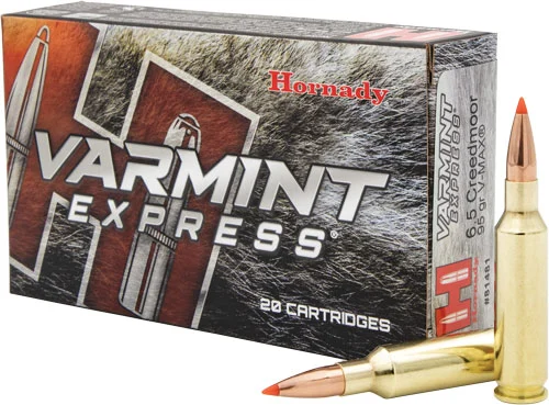 Hornady 6.5 Creedmoor 95gr V-MAX Brass – 20rd